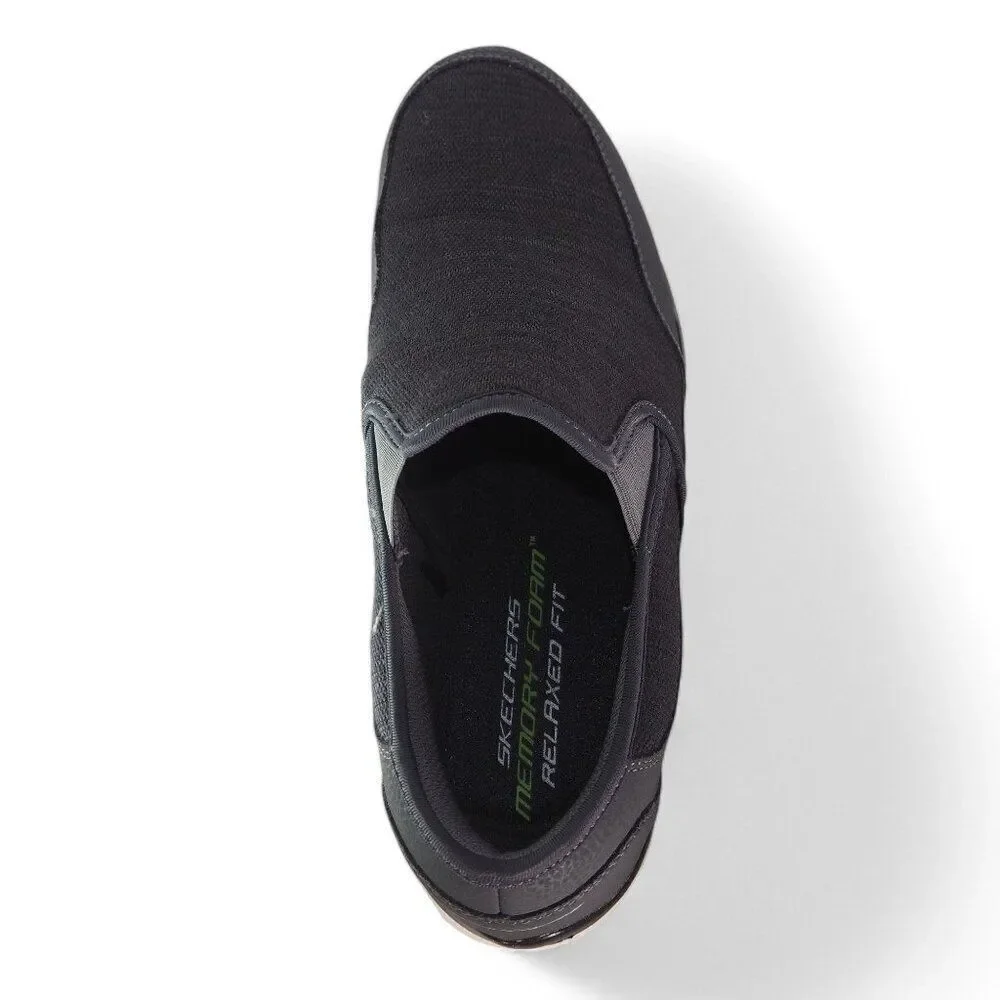 Skechers Equalizer 3.0 Relaxed Fit Memory Foam Slip-ons Shoes‎ 58809S Men's 12